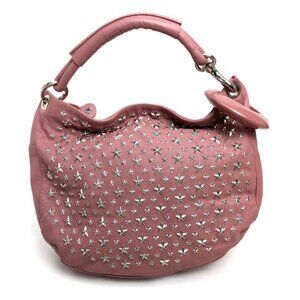 JIMMY CHOO Pink Shoulder Bag